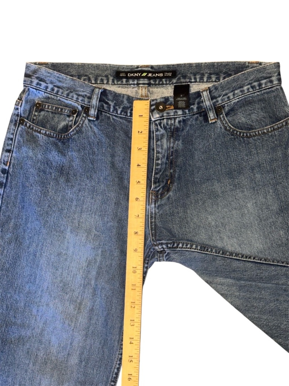 DKNY Vintage/Y2K Bootcut Jeans – Medium Wash Denim - Picture 4 of 7